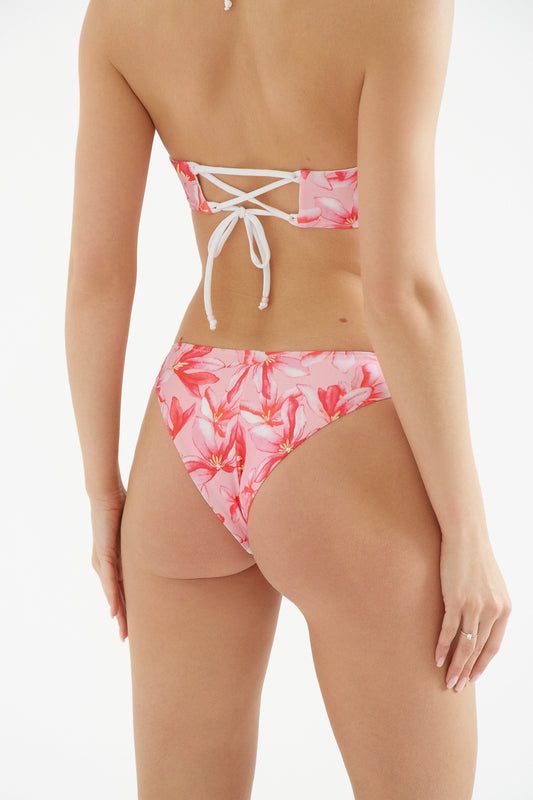 Rosa Flowers Mija Reversible Bikini Bottom