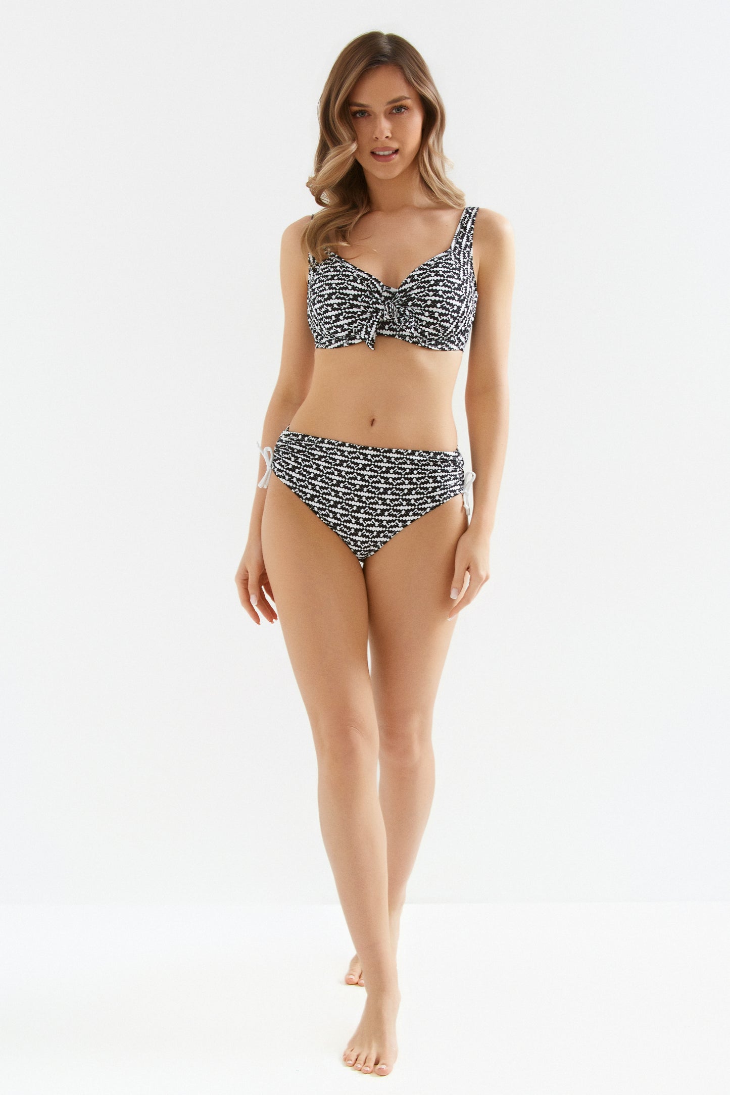 Black and White Nella Bikini Bottom